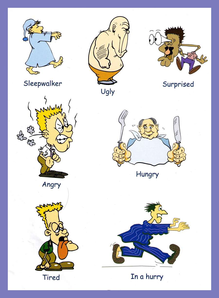 Adjectives Pictures Download And Print