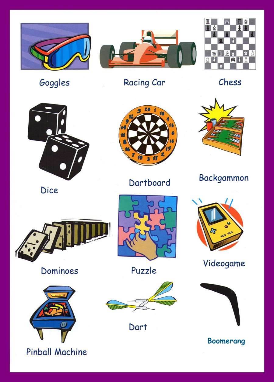 ESL Picture Vocabulary GrammarBank