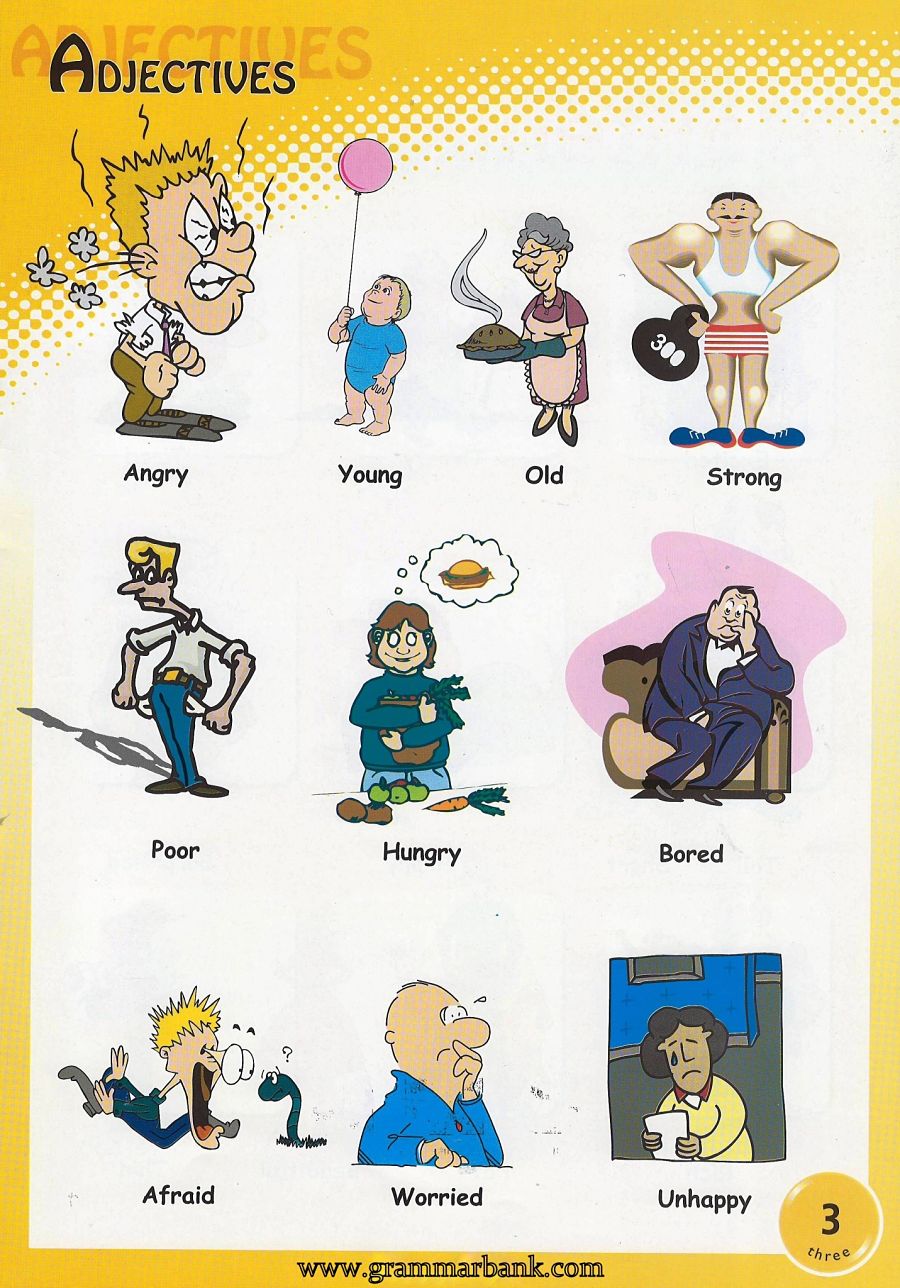 Adjectives Pictures Download And Print