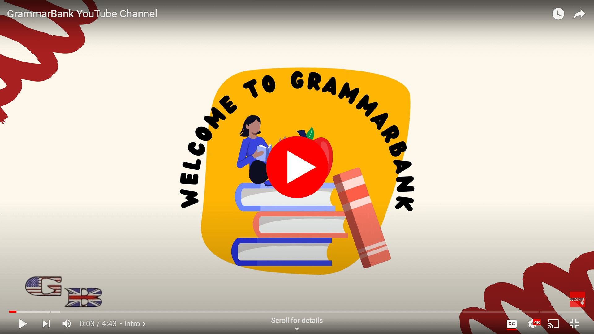 GrammarBank YouTube Ejercicios en Video