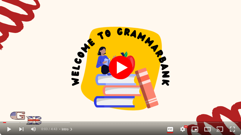 GrammarBank Video Lessons and Exercises