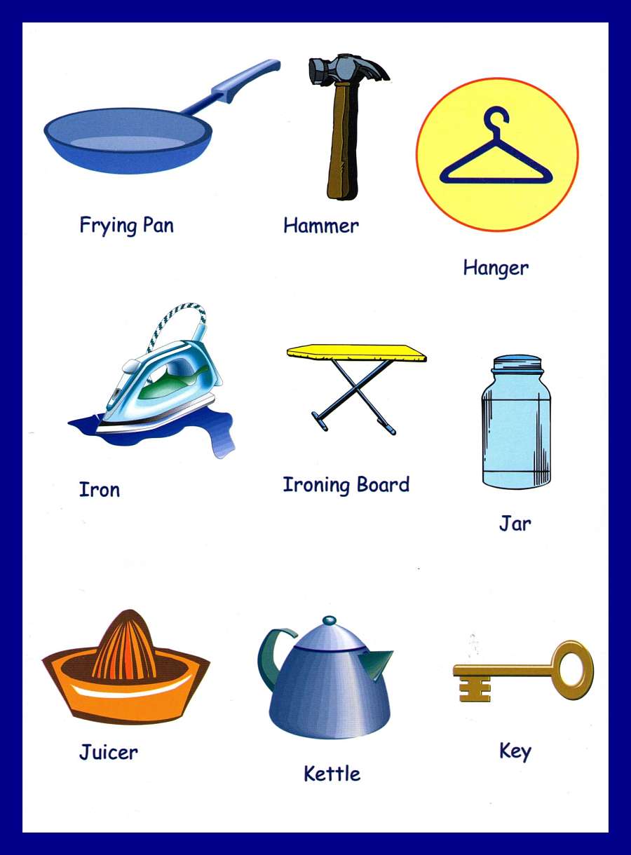 100 + Household Items Names in English with Pictures PDF  Advanced english  vocabulary, Vocabulary pictures, Vocabulary