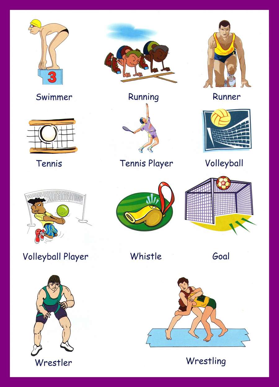 Learn Sports Vocabulary with Stunning Pictures